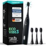 happybrush&reg; Schallzahnb&uuml;rste Eco Vibe 3 &ndash; TESTSIEGER &ndash; 100 Tage testen -