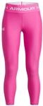 Under Armour M&auml;dchen Armour Ankle Crop Leggings, Rebel Pink-White, YLG