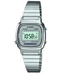 Casio DamenArmbanduhr Digital Quarz Edelstahl LA670WEA-7EF