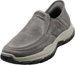Skechers Slip-Ins Respected - Elgin 204810-CHAR, Men Sneakers, Black, 42 EU