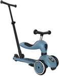 Highwaykick 1 Push and GO - Lauflernhilfe und Kickboard Farbe Steel
