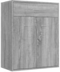 vidaXL Sideboard, Kommode mit viel Stauraum, Schrank mit 1 Schublade 2 T&uuml;ren,