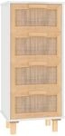 vidaXL Sideboard mit Schubladen Schrank Anrichte Beistellschrank Kommode