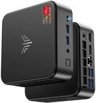 NiPoGi Mini PC 32GB DDR4 1TB SSD, AMD Ryzen 5 7430U(Bis zu 4.3GHz,8C/16T) Micro