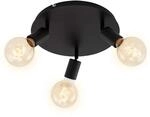 BRILONER - Deckenlampe Vintage schwenkbar, E27 Fassung, max. 60 Watt, Deckenleuchte,