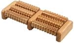 Fu&szlig;massageroller aus Holz, 6 Rollen