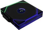 Lian Li UNI FAN TL Wireless LCD L&uuml;fter 120mm RGB &ndash; Schwarz | PWM, 26 ARGB-LEDs,