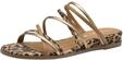 Tamaris Pantolette Damen Vegan Flach braun,EU 38