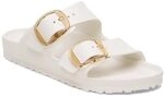 Birkenstock 38 Arizona Big Buckle Eva Eva Eggshell Narrow