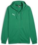 Puma Herren Teamgoal Casuals Hooded Jacket Sweat, Sport Green-Puma White, XL EU