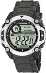 Calypso Digitale Herrenuhr Kautschuk Grau - 10 ATM, Datum, Stoppuhr, Dualzeit, Licht,