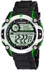 Calypso Digitale Herrenuhr Kautschuk Schwarz - 10 ATM, Datum, Stoppuhr, Dualzeit,