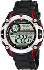 Calypso Digitale Herrenuhr Kautschuk Schwarz - 10 ATM, Datum, Stoppuhr, Dualzeit,
