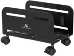 Maclean MC-851 Universal Computer St&auml;nder mit Rollen Mobiler CPU-St&auml;nder
