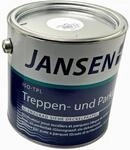 Jansen ISO-TPL Treppen- und Parkettlack, wei&szlig;, halbmatt, 2,5 Liter