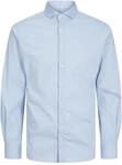 JACK & JONES JPRBLAJAXON Stretch Shirt L/S NOOS, Cashmere Blue,XL