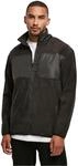 Urban Classics Herren Patched Micro Fleece Jacket Black, M