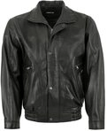 Maddox - Herren Echtleder Lederjacke Blouson Lammnappa schwarz Gr&ouml;&szlig;e 60