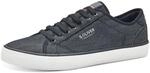 s.Oliver Herren Sneaker flach mit Schn&uuml;rsenkeln Low Top, Schwarz (Black), 42 EU
