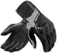 Revit Sand 5 H2O wasserdichte Motorrad Handschuhe, schwarz/grau, S