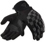 REV'IT! Revit Surge Chess Motorrad Handschuhe, schwarz/grau, XL