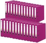 Original Falken 25er Pack PP-Color Kunststoff-Ordner. Made in Germany. 5 cm schmal