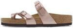 Birkenstock Damen Sandale Mayari Birko-Flor Metallic normal Braun 37