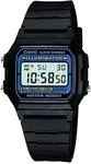 Casio HerrenArmbanduhr Digital Quarz Harz F-105W-1AWYEF