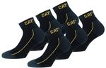 Caterpillar 6 Paar Robust Work Sneaker, Arbeitssocken aus weicher Baumwolle,