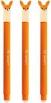EBERHARD FABER - Tintenroller radierbar Animal Erase It Fuchs