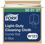 Tork Leichte Reinigungst&uuml;cher Kombirolle, Wei&szlig; W1/W2/W3, feucht oder trocken