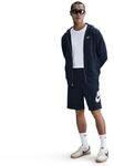 Nike Club French Terry Alumni Shorts F&uuml;r Herren, Obsidian/Obsidian/White,