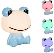 Reality Leuchten LED Kinder Tischleuchte Hopper R57971112, Kunststoff blau, inkl. 0.3