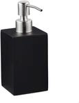 Relaxdays Seifenspender 300 ml, nachf&uuml;llbar, Bad, K&uuml;che, Fl&uuml;ssigseifenspender