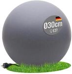 8 seasons LED Kugelleuchte 30 cm Shining Globe (Grau) Kugellampe f&uuml;r au&szlig;en 