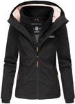 MARIKOO Designer Damen &Uuml;bergangs Jacke leicht gef&uuml;ttert Kapuze kurz B659