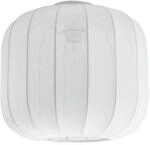 Lindby Deckenlampe Helin (Skandinavisch) in Wei&szlig; aus Textil (1 flammig, E27) -