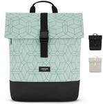 LARKSON Rucksack Damen & Herren Gr&uuml;n - Tammo - Rolltop Daypack f&uuml;r Arbeit Uni