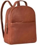 STILORD Kayla Damen Rucksack Leder Elegant klein - Lederrucksack Rucksackhandtasche