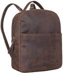 STILORD Kayla Damen Rucksack Leder Elegant klein - Lederrucksack Rucksackhandtasche