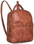 STILORD Kayla Damen Rucksack Leder Elegant klein - Lederrucksack Rucksackhandtasche