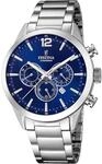 Festina Zeitloser Chronograph F20343/7 Stahluhr