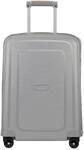 Samsonite S'Cure - Spinner S, Handgep&auml;ck, S (55 cm), 34 L, Silber (Silver)