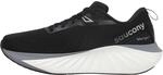 Saucony Triumph 22 Herren-Sneaker, Schwarz/Wei&szlig;, 8 Wide