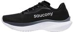 Saucony Kinvara 15 Damen-Sneaker, Schwarz/Wei&szlig;, 40.5 EU