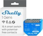 Shelly 1 Gen4 - WLAN Smart Relais Schalter, Potentialfreier Kontakt, 1 Kanal, 16A,