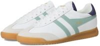 Gola Damen Torpedo Leather Sneaker, White Surf Plum, 38 EU