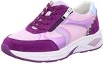 703002-102 Velours MESH METALLIC AST LILA ROSA HELLGRAU Gr. 38