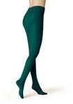 KUNERT Damen Strumpfhose Velvet 40 semi-blickdicht matt-schimmernd 40 DEN Deep green