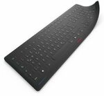 CHERRY STREAM PROTECT MEMBRANE, Hygienischer Silikon-Tastaturschutz, Deutsches...